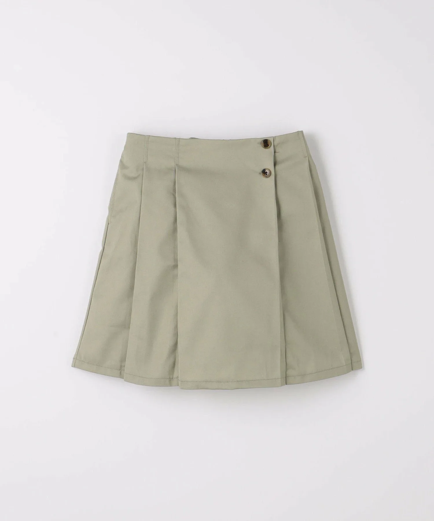 Твиловые юбка и брюки (оливковый цвет) / Детский размер 100-160 см United Arrows Green Label Relaxing, Olive