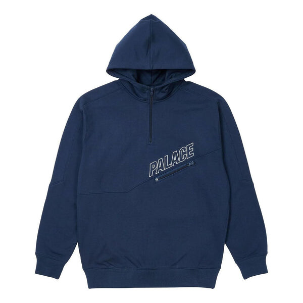 

Толстовка zip hoodie 'blue' Palace, синий