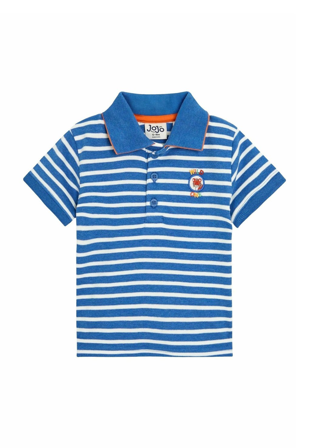 

Поло REGULAR FIT TIGER BADGE JoJo Maman Bébé, синий