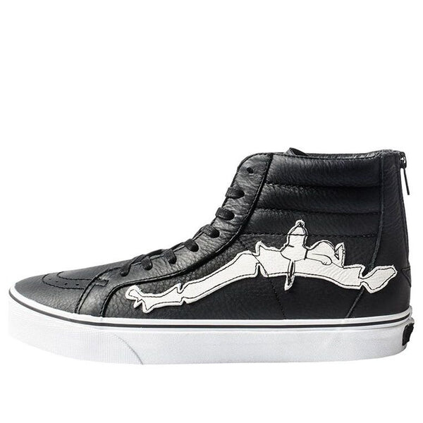 

Кроссовки blends x peanuts x sk8-hi reissue zip 'snoopy bones' Vans, черный
