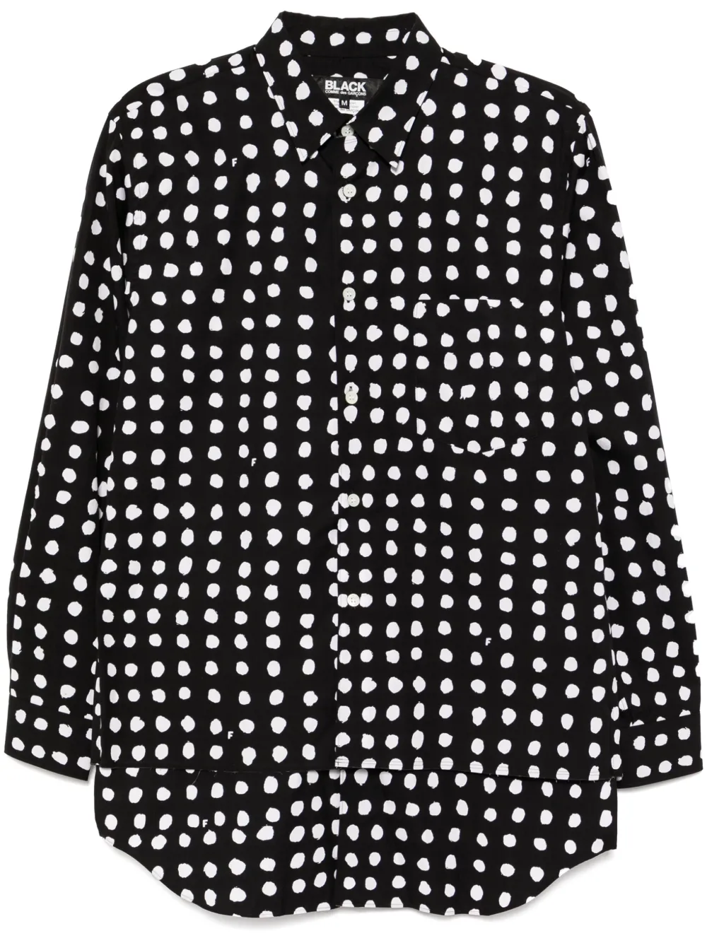 

Рубашка Filip Pagowski в горох Black Comme Des Garçons, черный