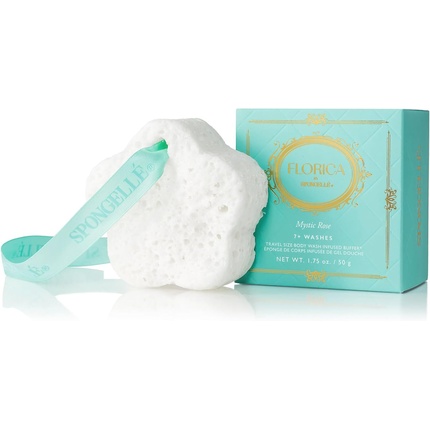 

Spongelle Florica Collection Body Wash Infused Mini Buffer Mystic Rose Spongellé