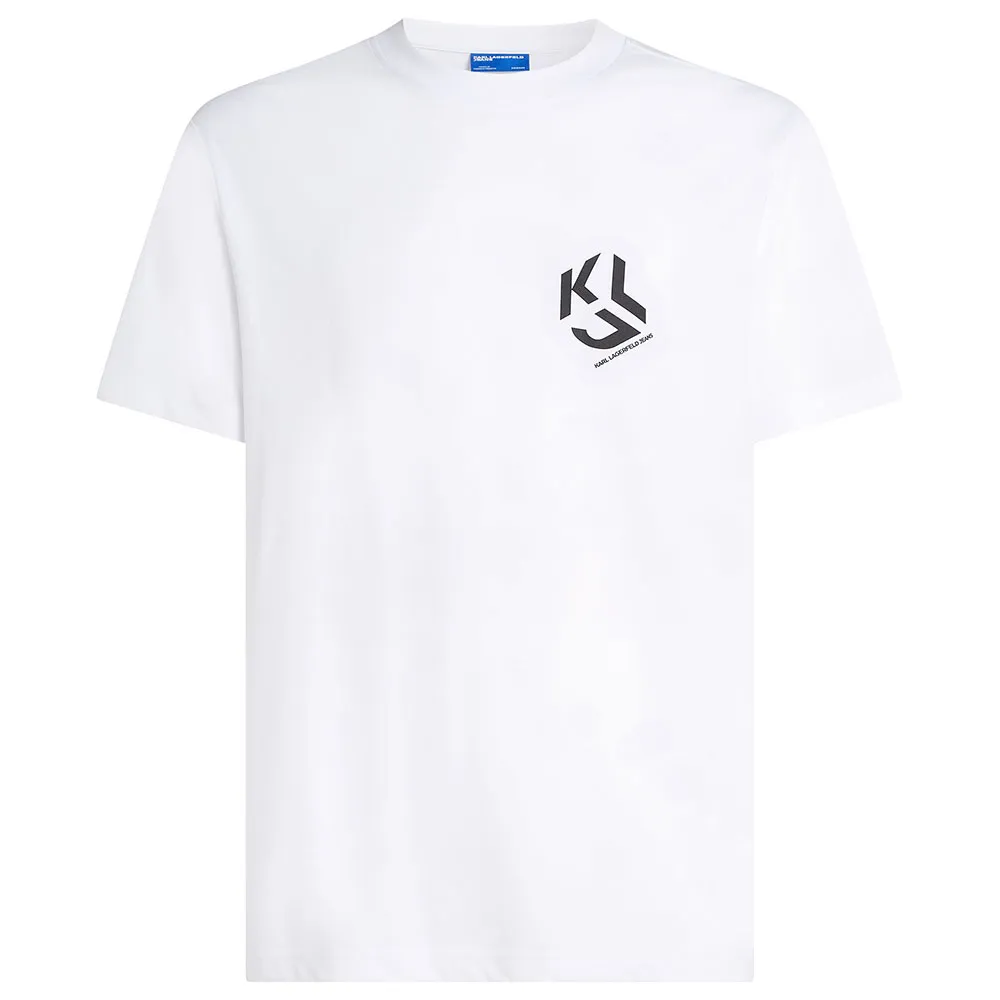 

Футболка с коротким рукавом Karl Lagerfeld Reg Monogram, белый