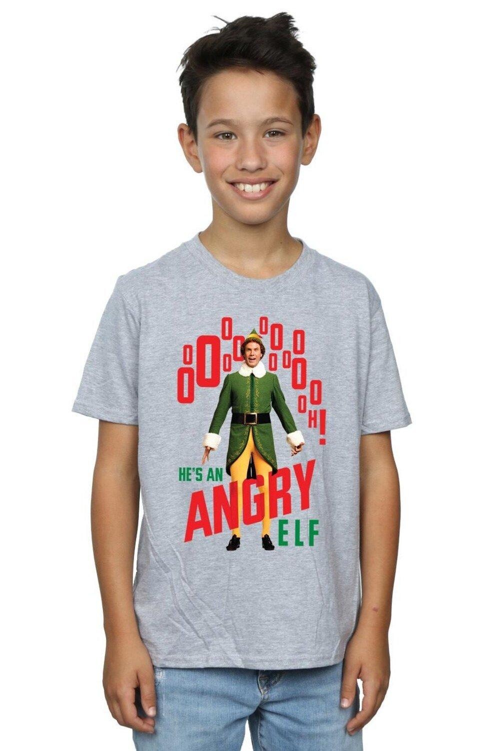 

Злая футболка Elf, серый