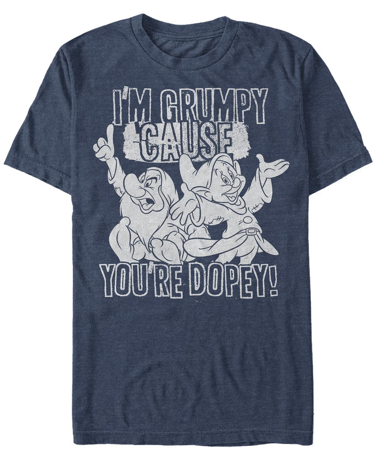

Мужская футболка с короткими рукавами Snow White Grumpy Cause You're Dopey Disney Disney Fifth Sun