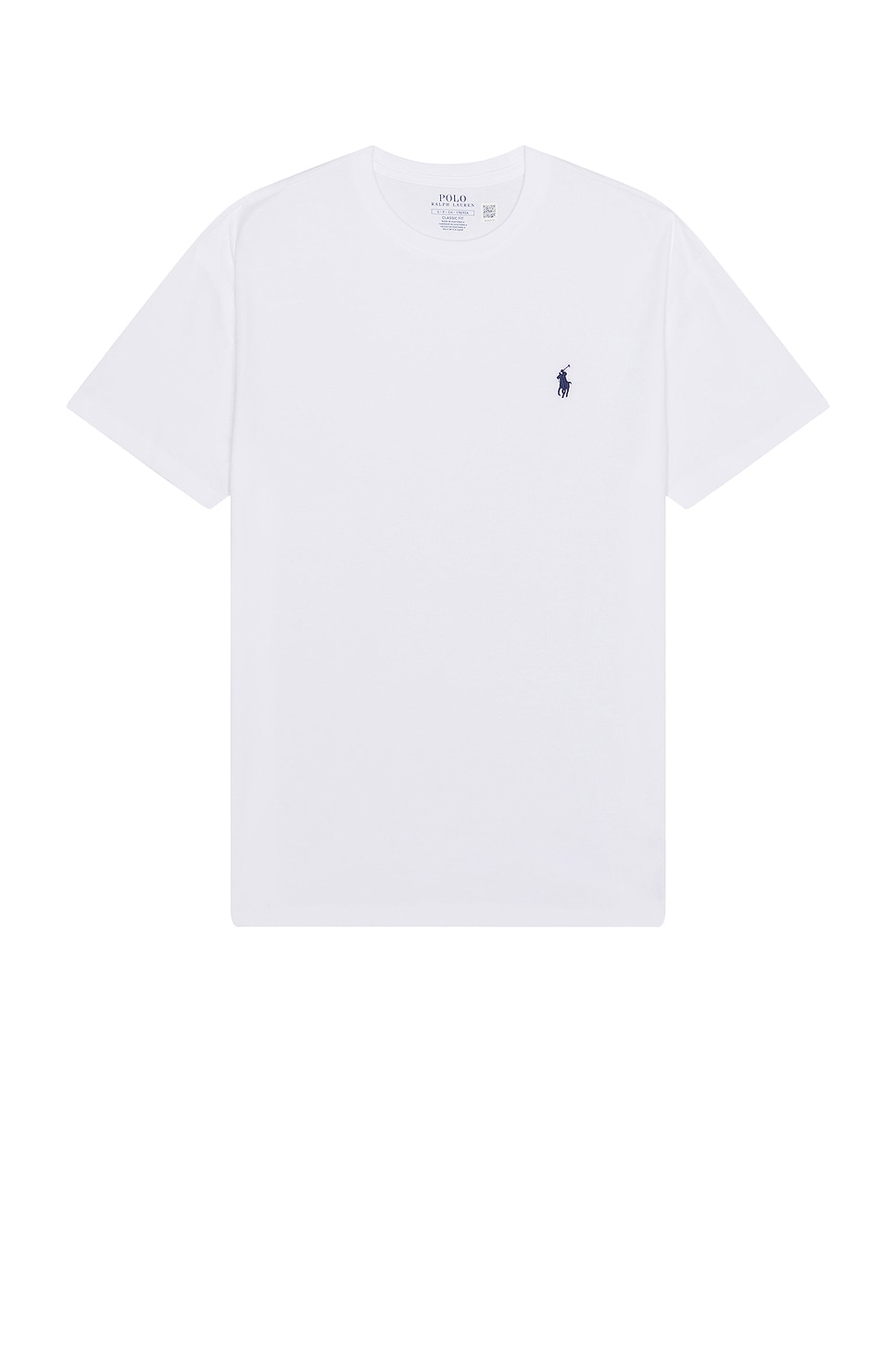 

Футболка с коротким рукавом и круглым вырезом Polo Ralph Lauren, белый