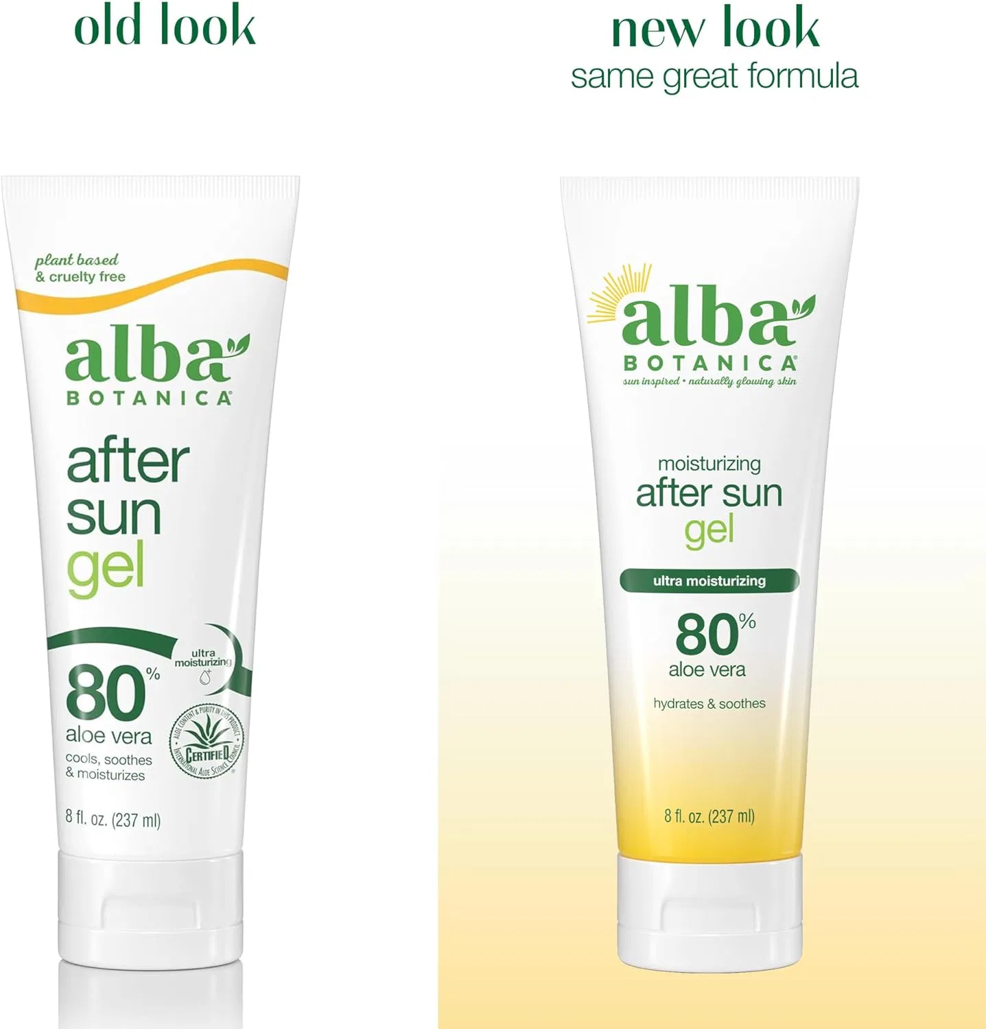 Гель после загара Alba Botanica с алоэ вера 98%, 8 унций — фото 3