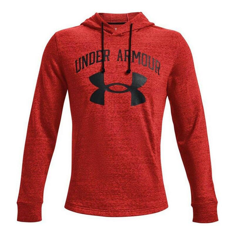 

Толстовка с капюшоном Rival Terry UNDER ARMOUR, цвет rojo