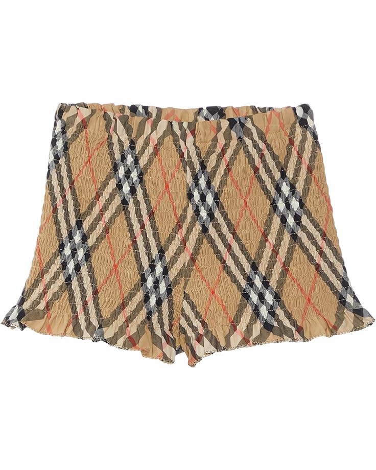 

Шорты Burberry Kids Remy Check Shorts, цвет Sand IP Check