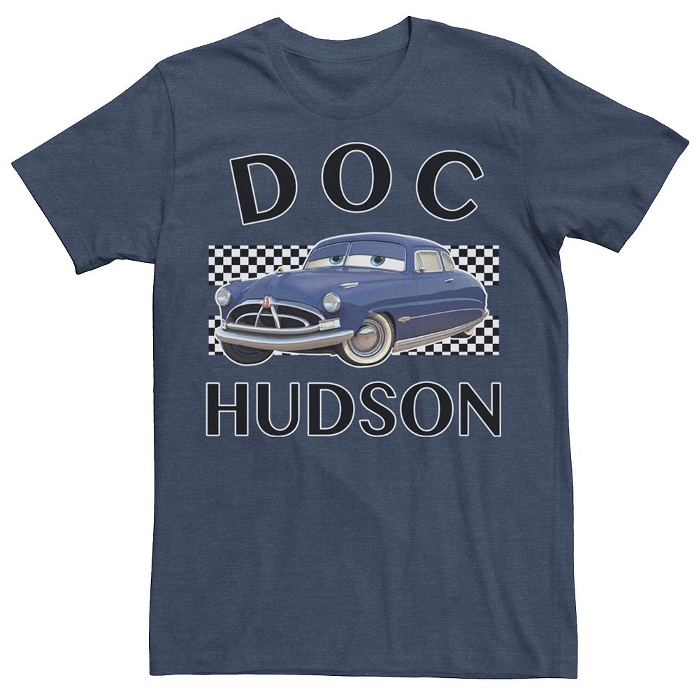 

Мужская футболка с отделкой Disney/Pixar's Cars Doc Hudson Disney / Pixar, цвет Navy Heather