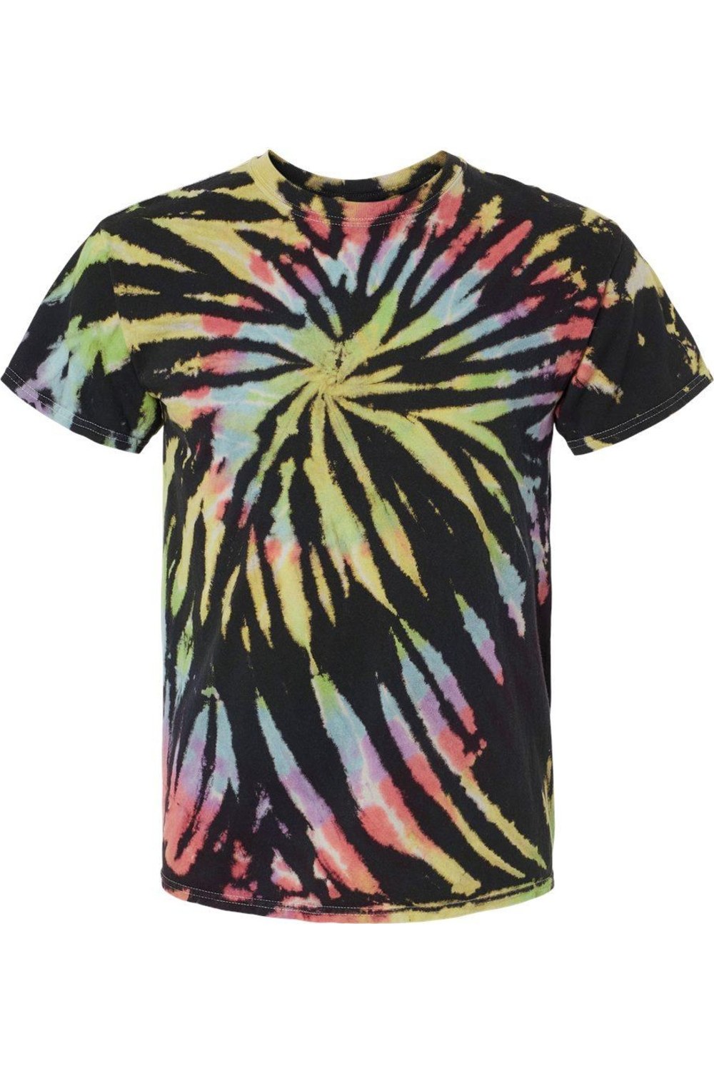 

Футболка Dyenomite Multi-Color Spiral Tie-Dyed