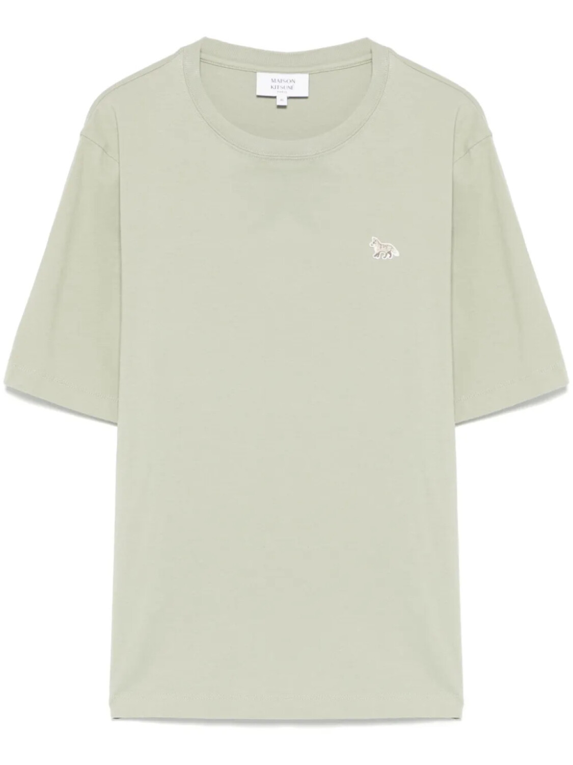 

Футболка с нашивкой «Baby Fox» от Maison Kitsuné, зеленый