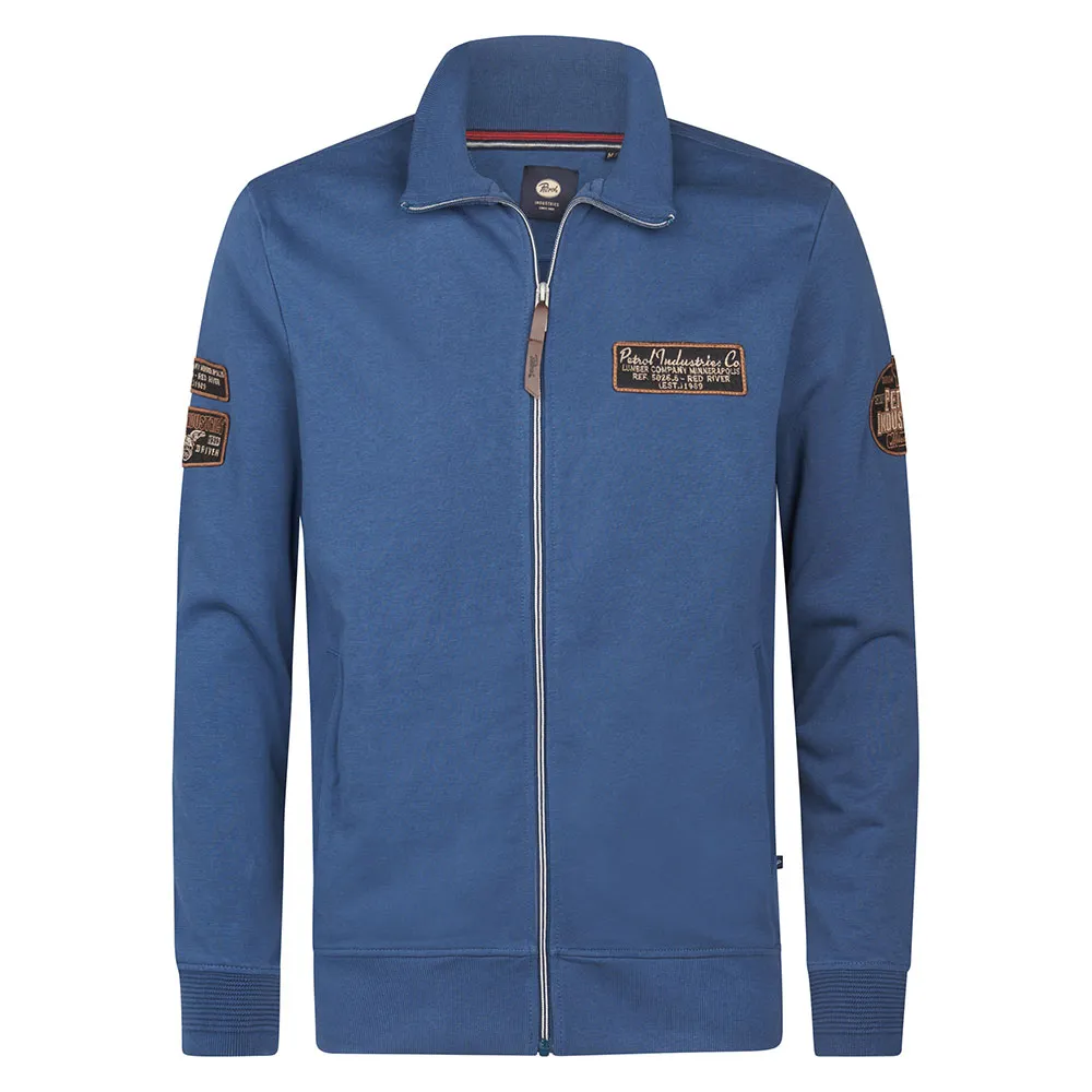 

Толстовка Petrol Industries M-3050-SWC376 full zip, синий