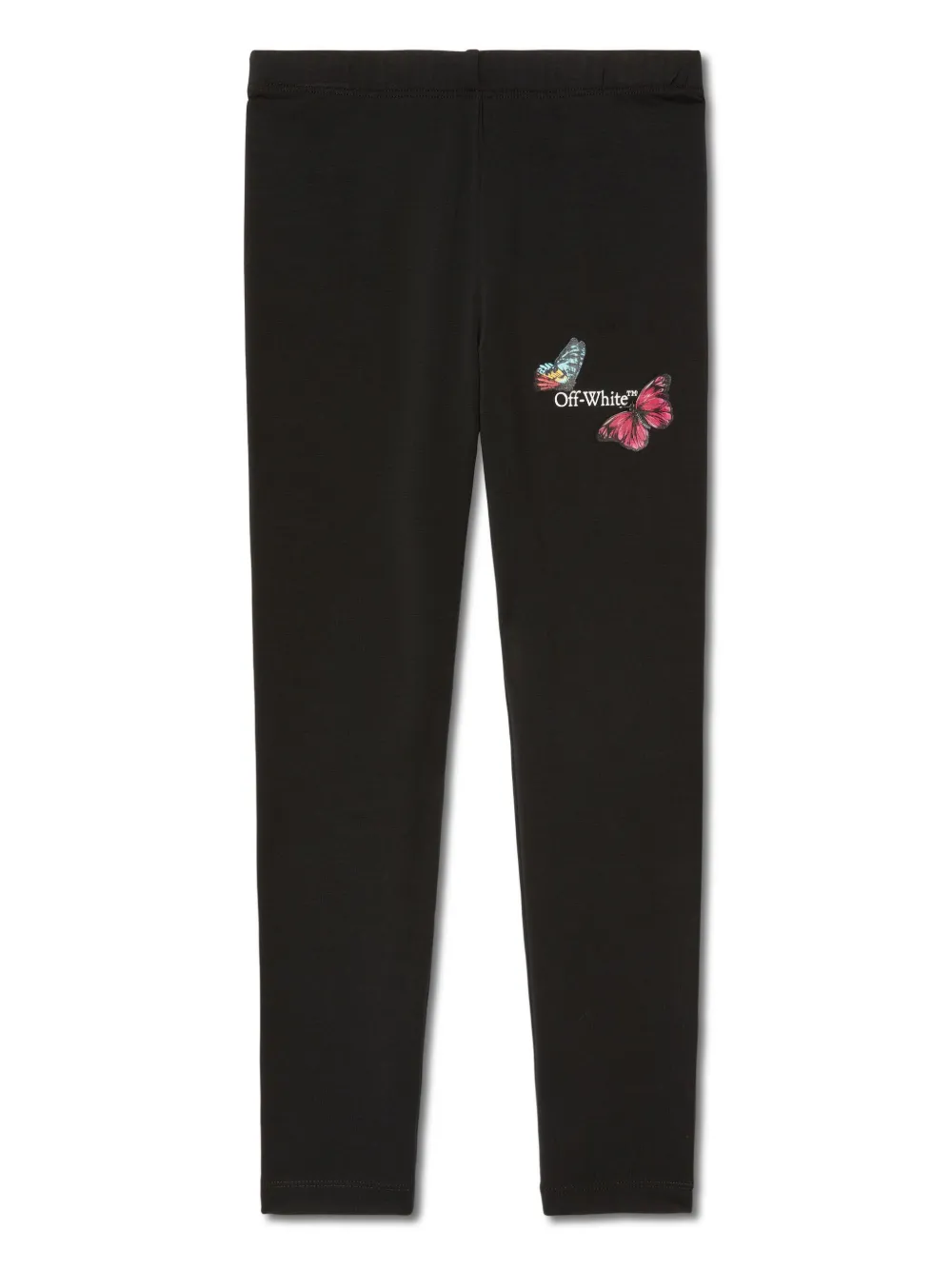 

Леггинсы Bookish Butterfly OFF-WHITE KIDS, черный
