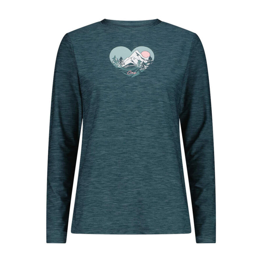 

Женская футболка с длинными рукавами CMP, женская футболка 33N2226