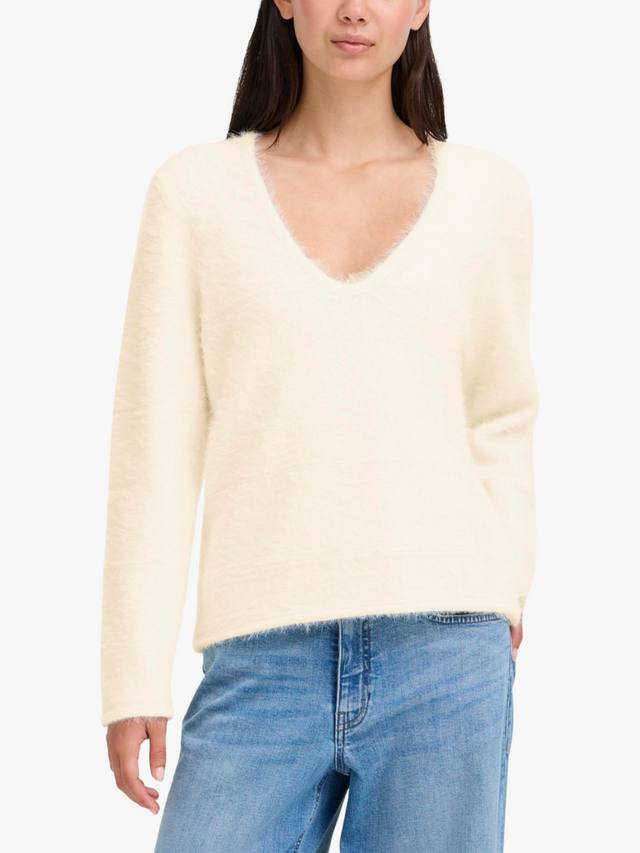 

Девина джемпер с длинным рукавом и V-образным вырезом ICHI