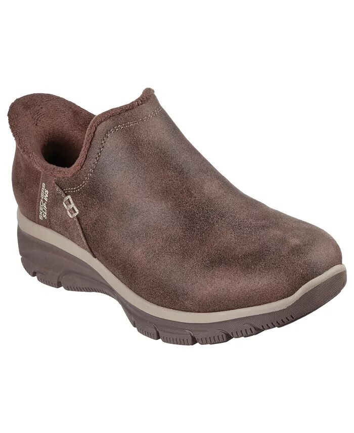Женский свободный крой: легкий стиль — ботильоны Modern Hour от Finish Line Skechers, коричневый