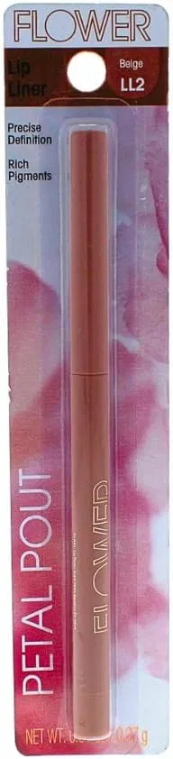 Карандаш для губ Flower Beauty Petal Pout Lip Liner, бежевый, 0.3 г