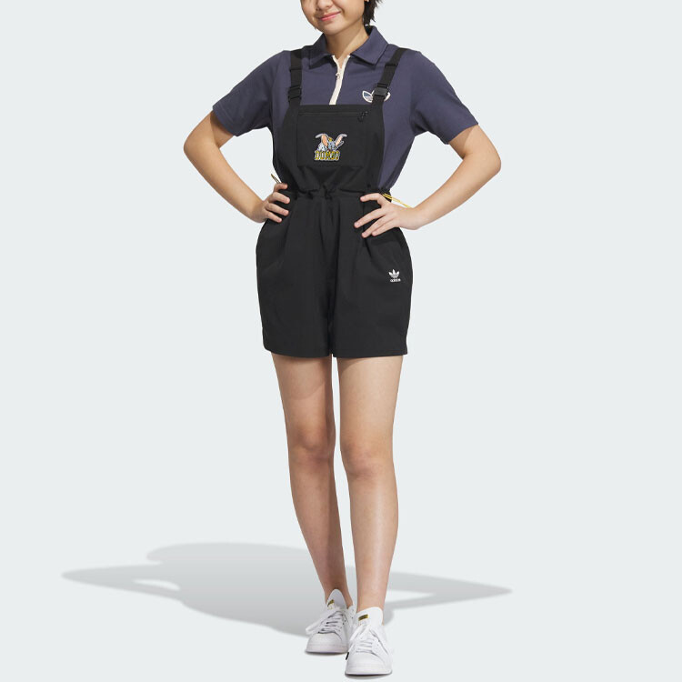 Adidas Originals Женские шорты карго, цвет Black — фото 2