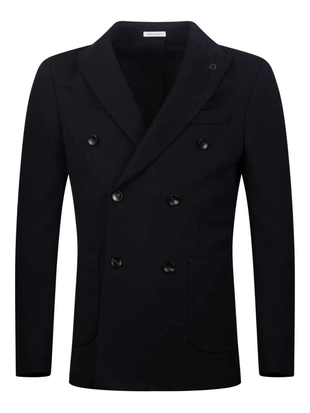 

Двубортный пиджак Breras Milano, черный