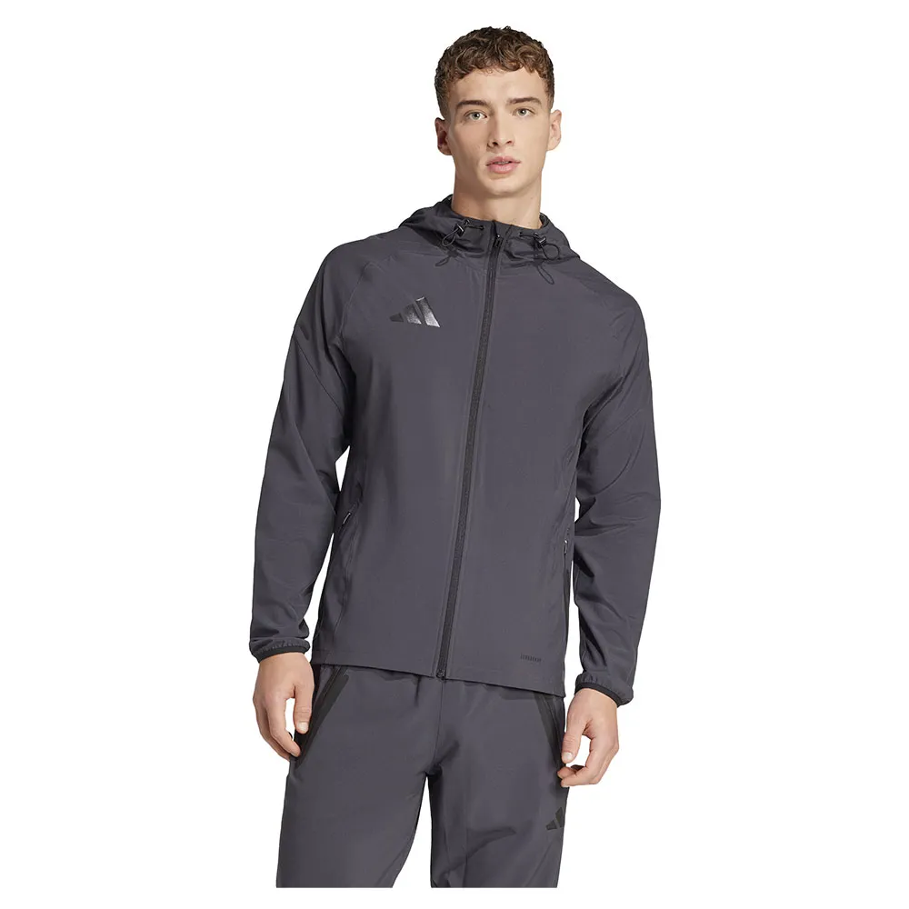 

Толстовка adidas Tiro 25 Pro Vis Tech Travel full zip, серый
