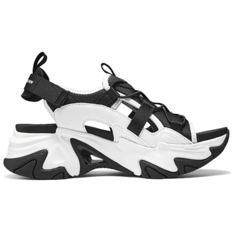 Пляжные сандалии Stamina V3 женские черные/белые Skechers — фото 2