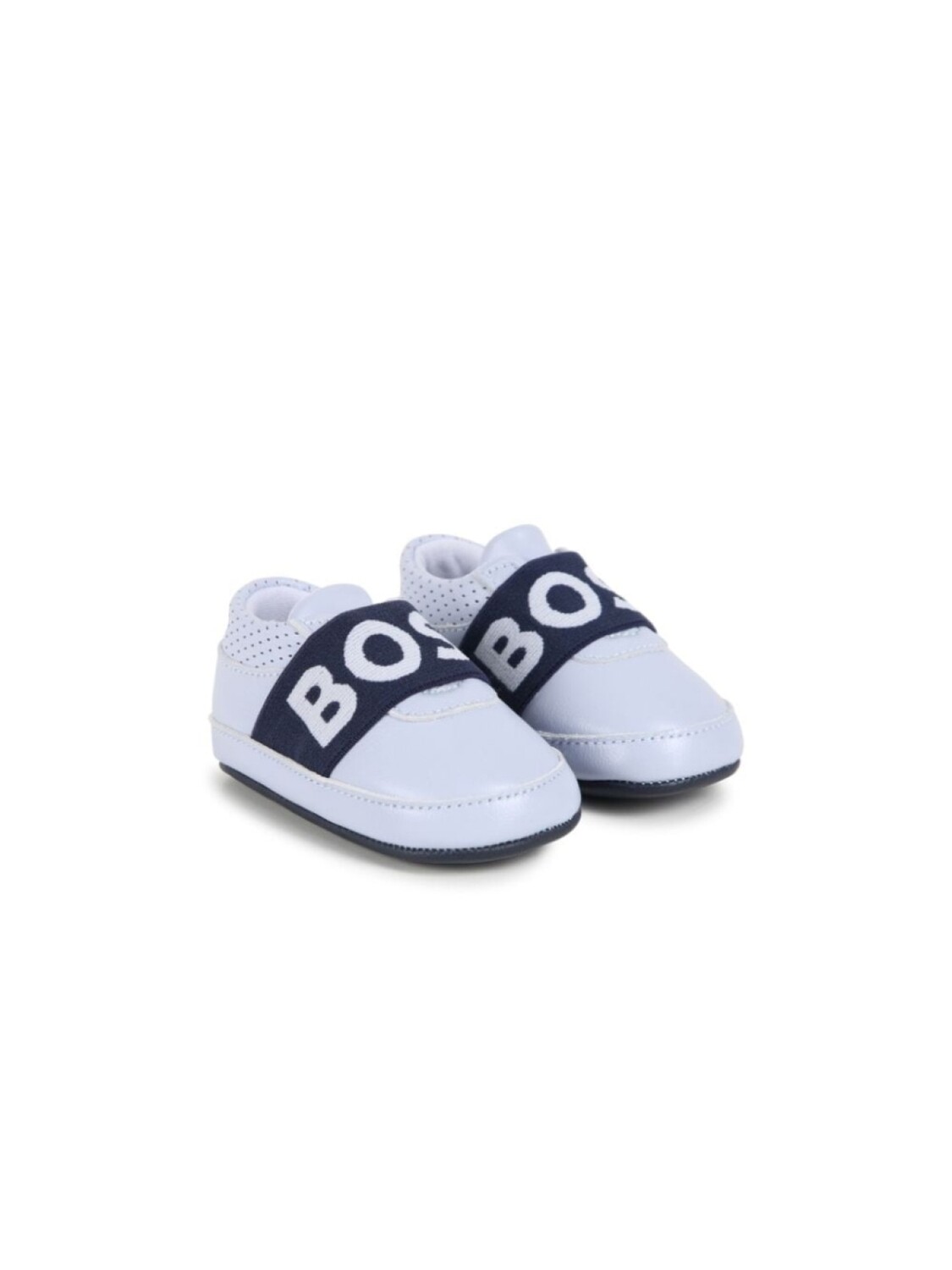 

BOSS Kidswear пинетки с логотипом, белый