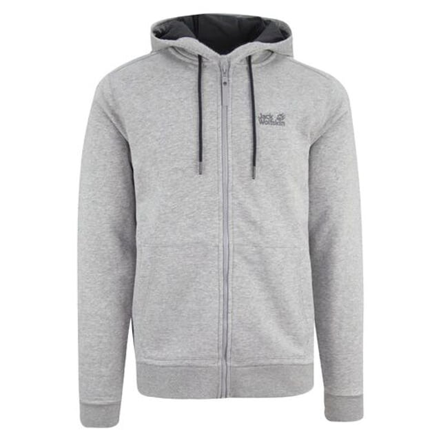 

Мужская спортивная куртка с логотипом Jack Wolfskin, серый