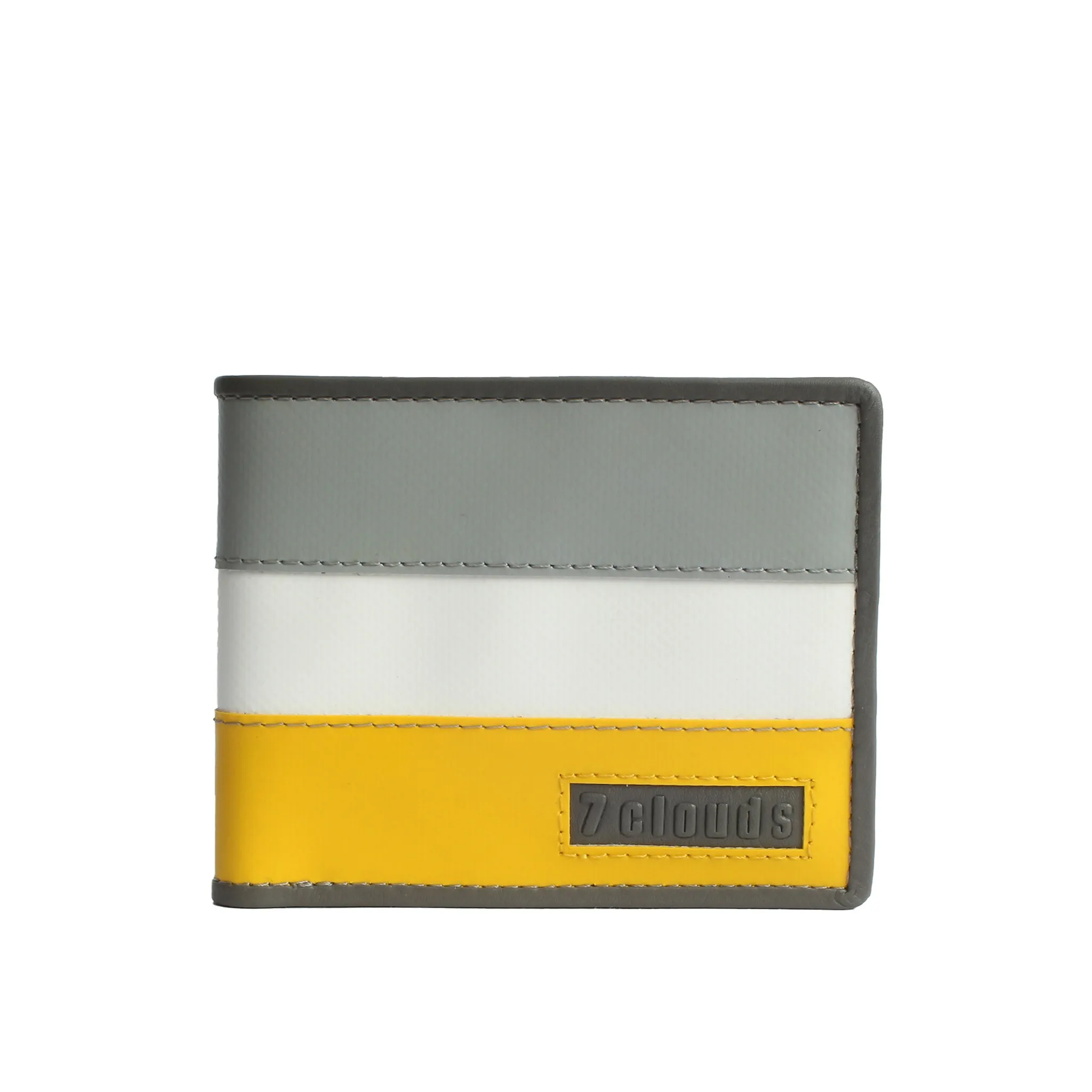 

Кошелек 7clouds "Мекун 7.1", из брезента, цвет Yellow-White-Grey