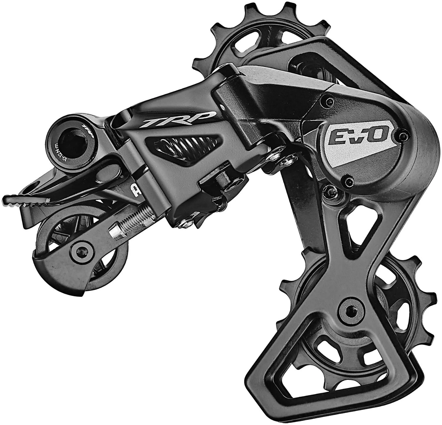 

Задний переключатель RD-M9070 EVO 7 DH TRP, Black/Silver