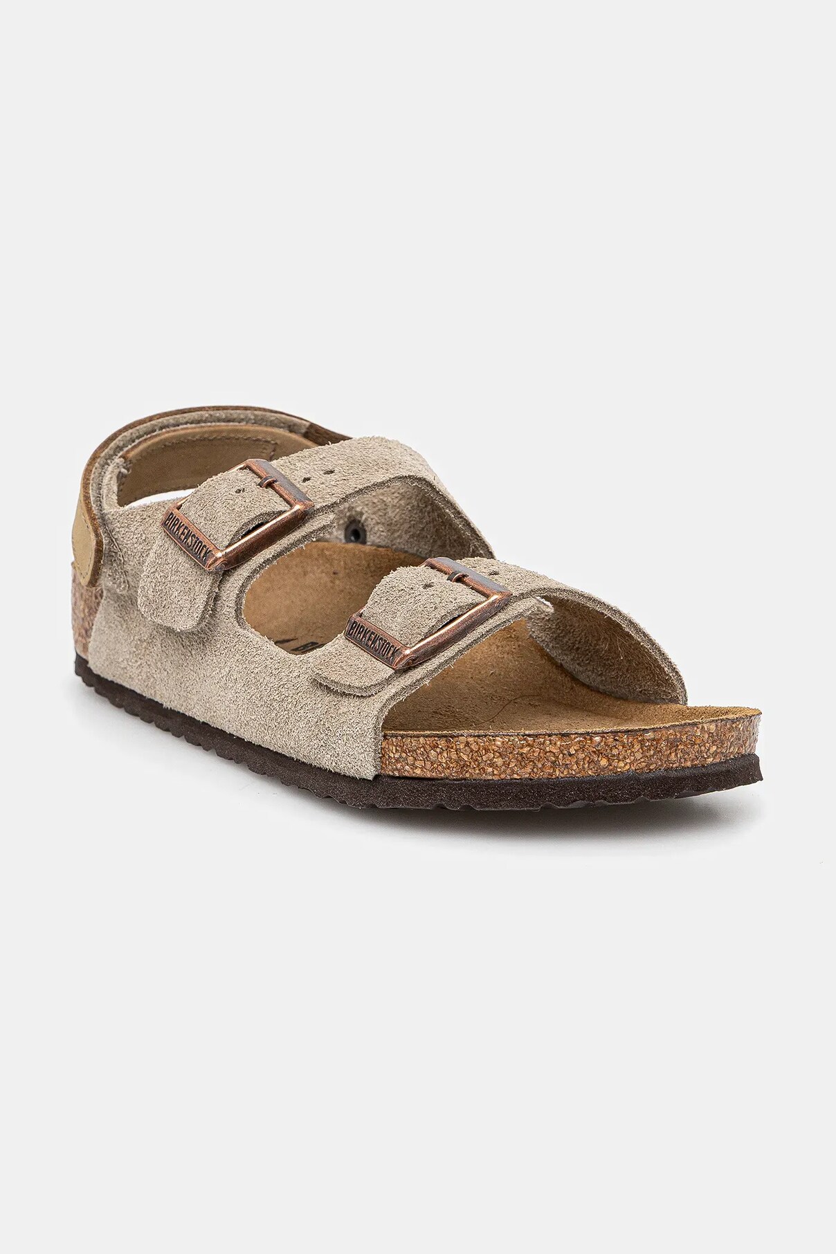 

Детские замшевые сандалии Milano Birkenstock, бежевый