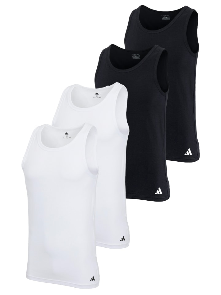 

Майка Adidas Sportswear, черный/белый
