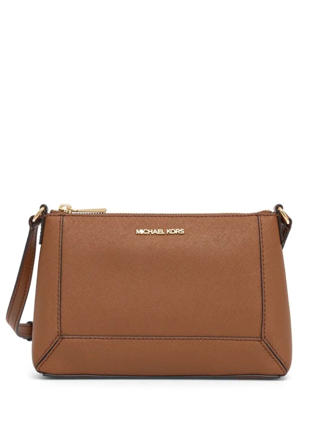 

Кожаная сумка через плечо Michael Michael Kors, коричневый