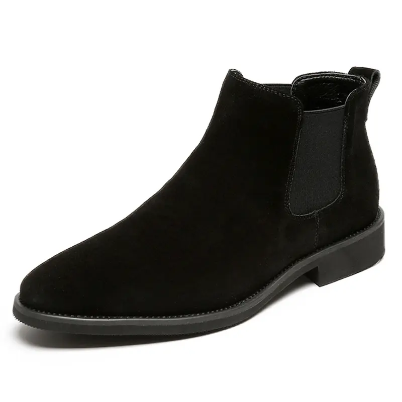 

Короткие мужские ботинки челси WEISHIBANGWEI, Black