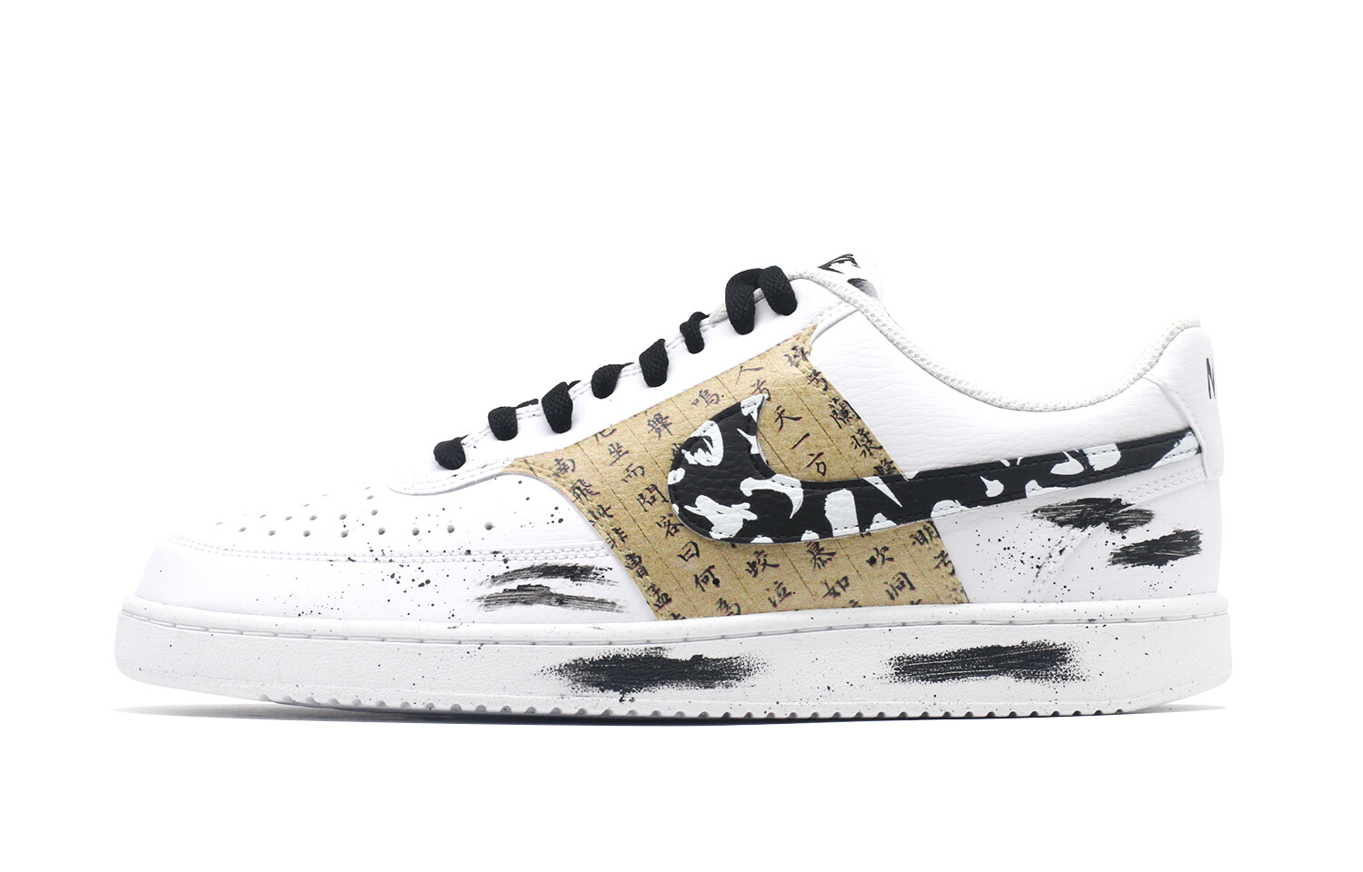 

Мужские кроссовки для скейтбординга Nike Court Vision 1, Black/White