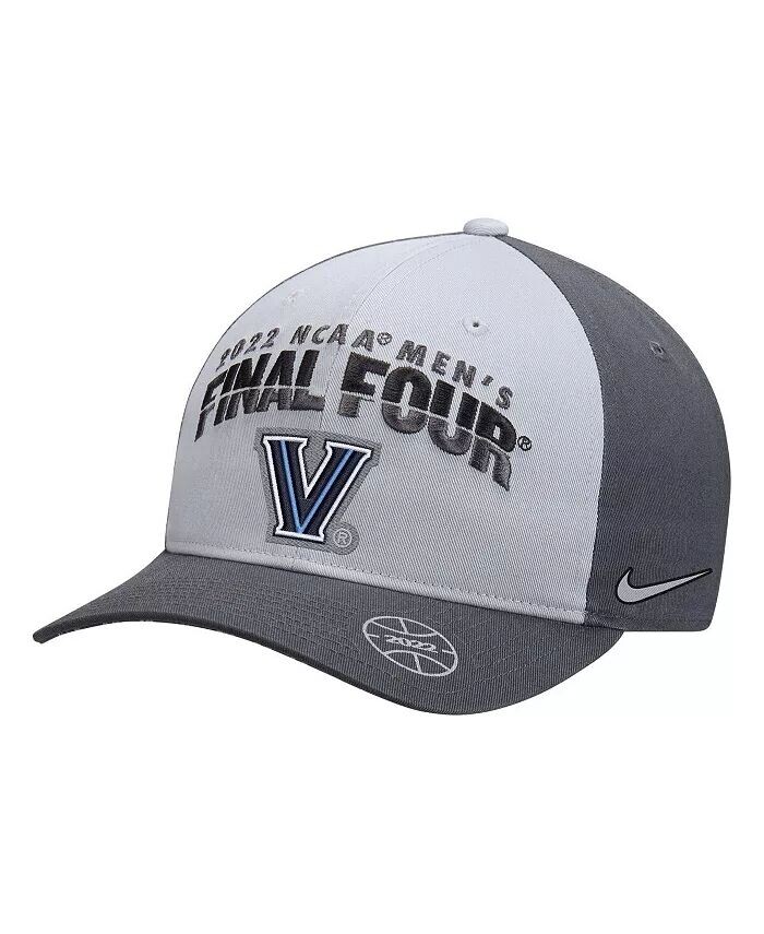 

Мужская серая бейсболка Villanova Wildcats 2022. Мужской баскетбольный турнир NCAA March Madness Final Four. Региональные чемпионы. Раздевалка Classic 99. Регулируемая кепка Nike