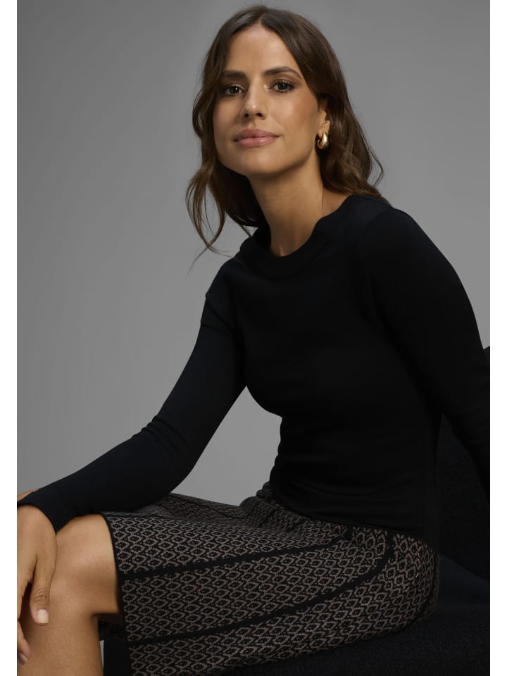 

Melrose Вязаное платье черно-коричневого цвета