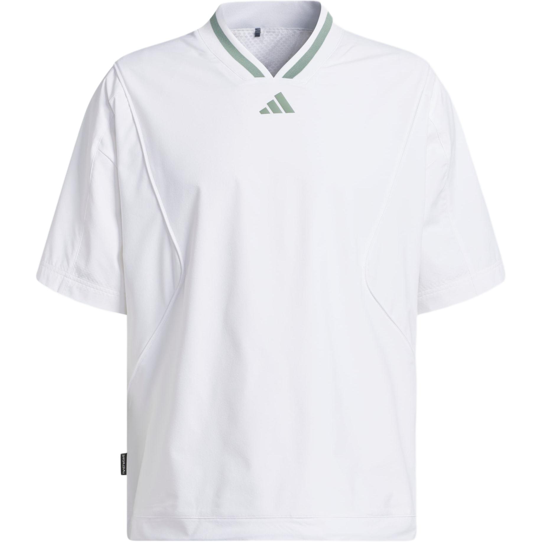 

AdiClub Beyond Short Sleeve Layer Pullover Adidas, белый