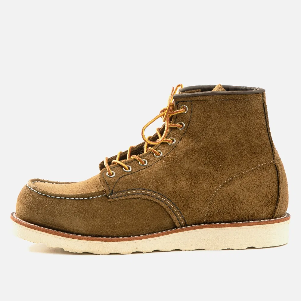 Мужские ботинки Red Wing Shoes 6-дюймовые Moc Toe 8881 Olive Mojave — фото 4