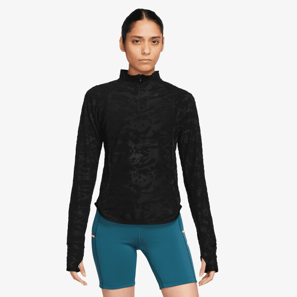 

Футболка Dri-Fit с длинными рукавами Nike, черный