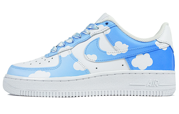 

Кроссовки Nike Air Force 1 Skateboard Shoes Men Low-Top Blue/White