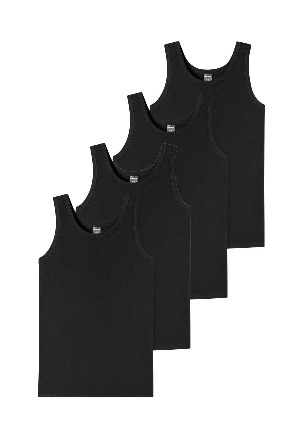 

Майка 4ER PACK TANK Schiesser, черный