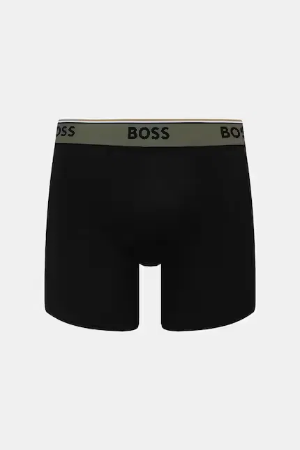 Боксеры из хлопка BoxerBr 3P Power Des 3 шт BOSS, черный — фото 4
