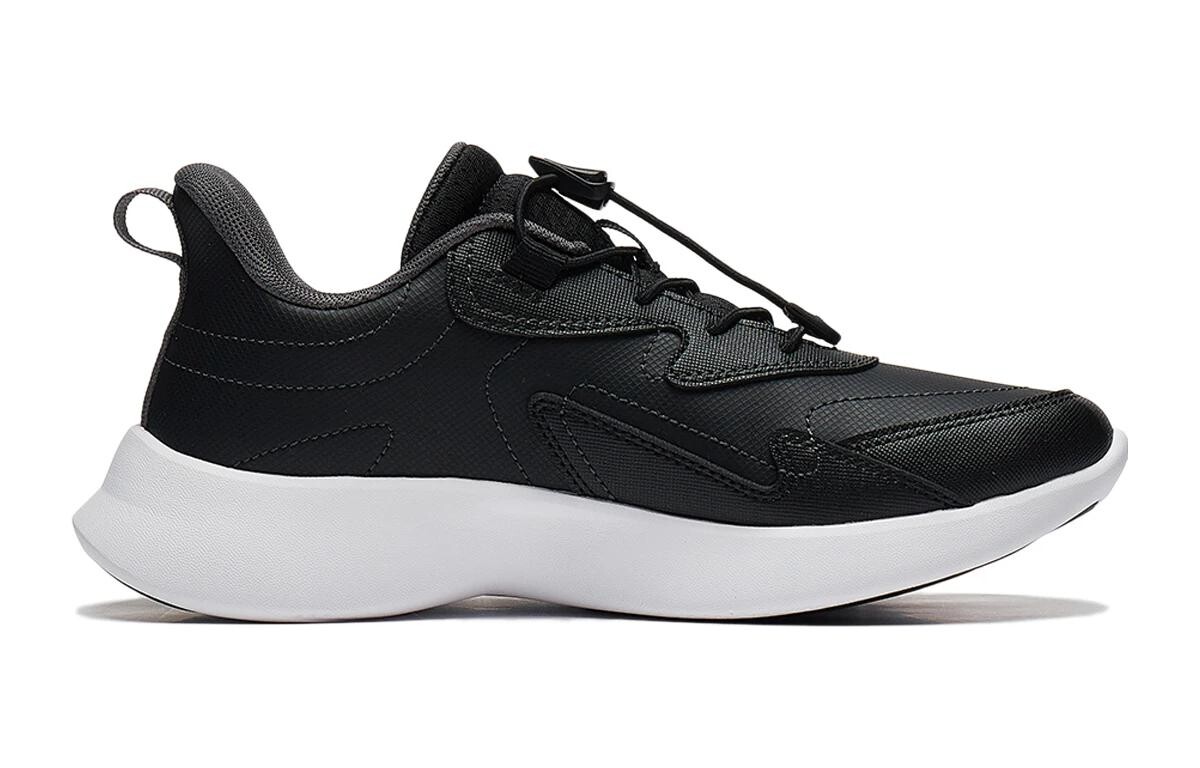 Детские кроссовки Lingyue 3.0 V3 Kids Low-top Black Lining Young, черный — фото 2