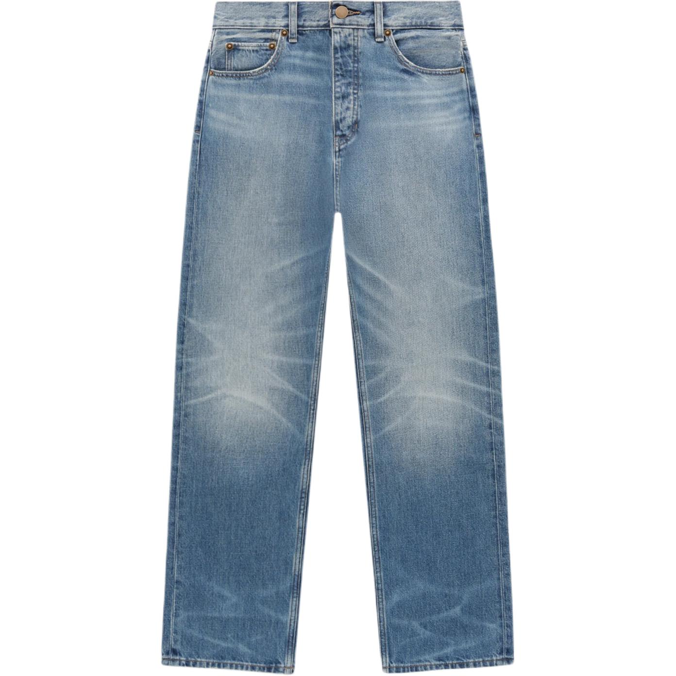Футболка Core Collection 5 Pocket Jean Fear Of God Essentials, Средняя стирка — фото 2