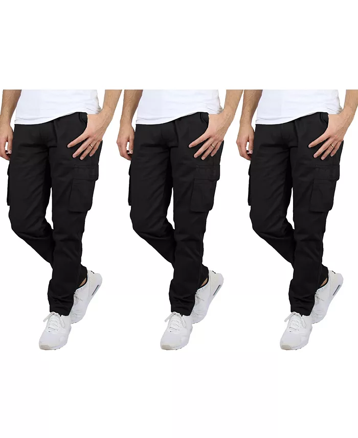 

Мужские эластичные штаны карго Flex Stretch, 3 шт Blu Rock, черный