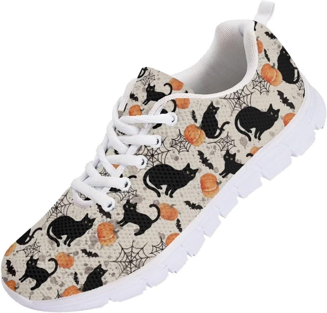 

Кроссовки Forchrinse для мужчин и женщин, комфортные, на шнуровке, для ходьбы и спорта, легкие спортивные ботинки, черный