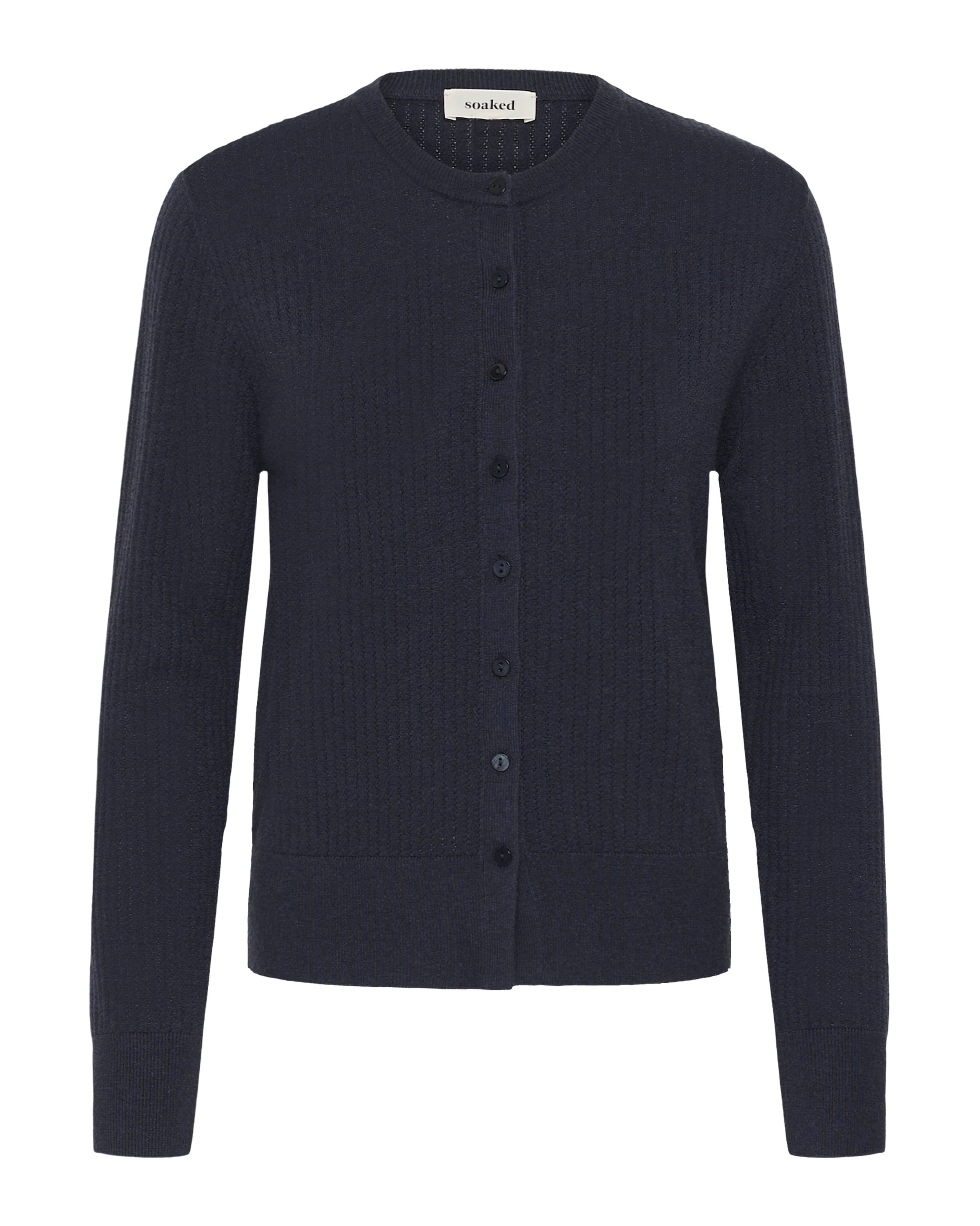 

SOAKED IN LUXURY Кардиган 'SLSpina' вязаный, цвет Navy