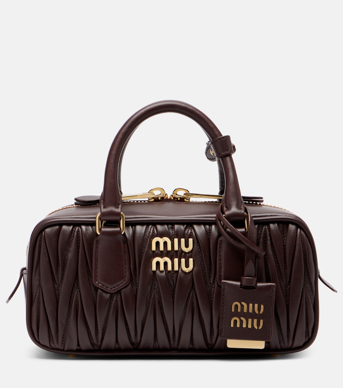 

Сумка тоут Arcadie из стёганой кожи Miu Miu, Radica