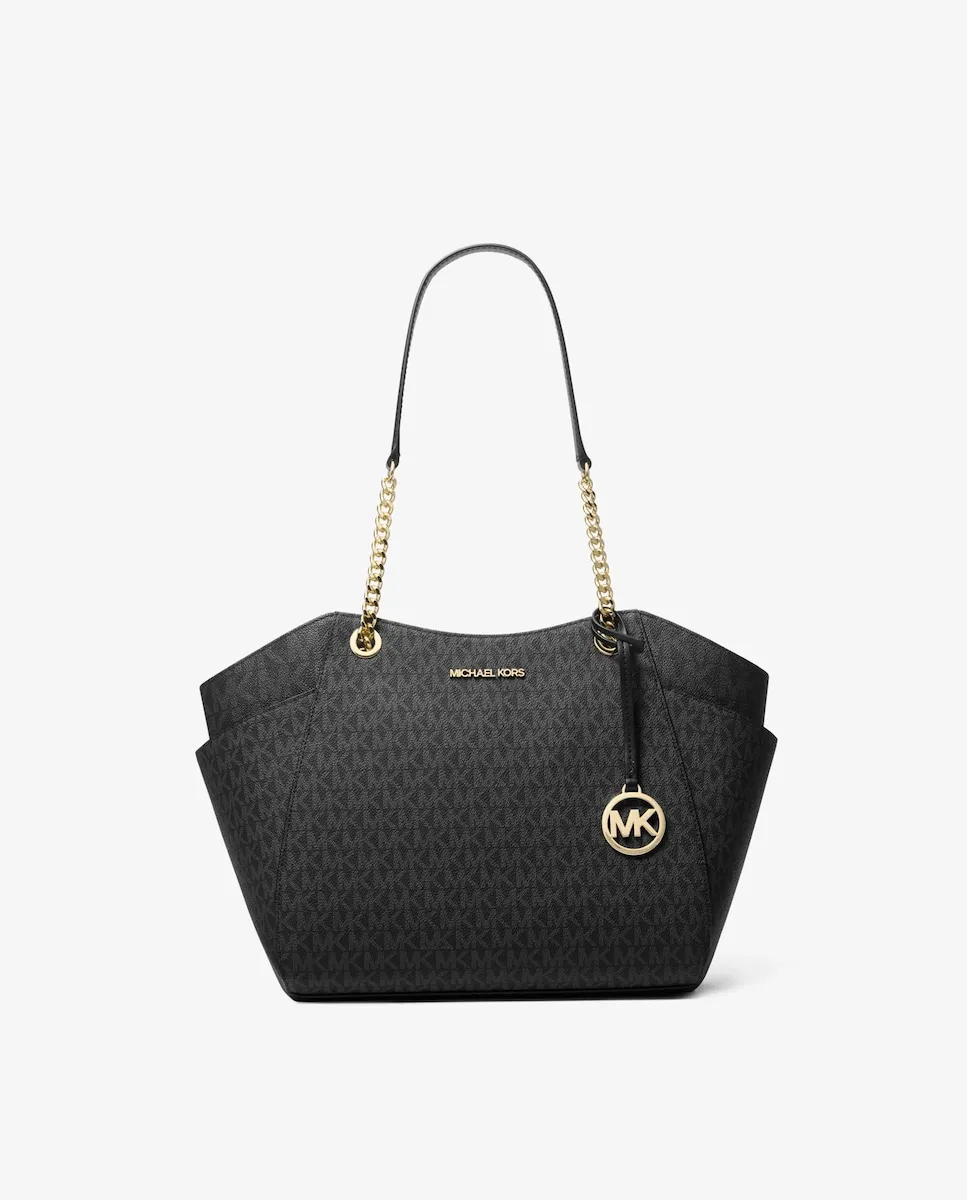 

Большая сумка через плечо Jet Set с логотипом Michael Michael Kors, черный